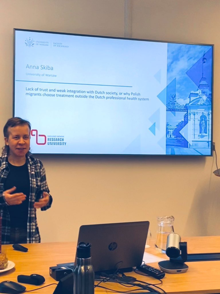 In today’s Nidi lunch seminar, <a href="/amskiba/">An Skiba</a> presented the first findings of her research on the experiences of Polish migrants in the Dutch health system. She is conducting this study during a research stay at the Nidi.