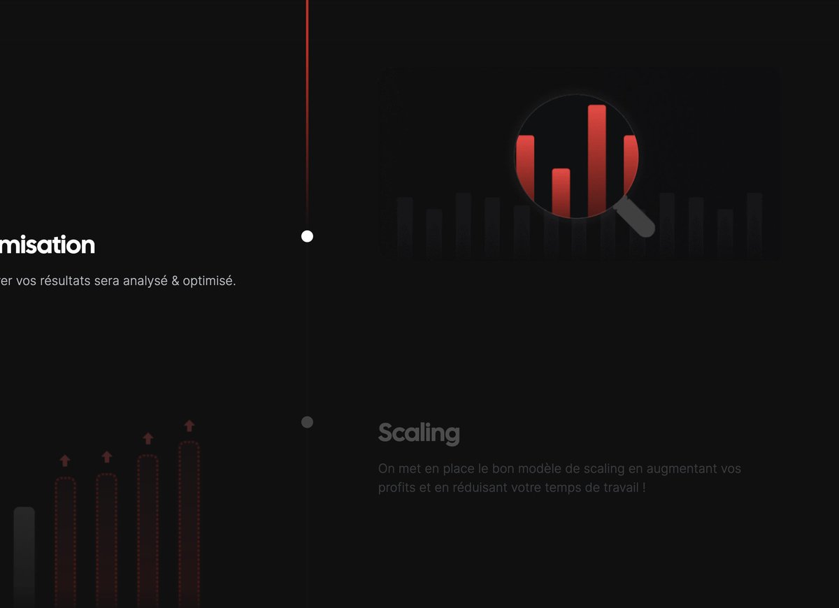Nouveau projet client finalisé 🩸✨

On fait beaucoup de marketing websites d'agence en ce moment avec @seedstudio_

C'est assez drôle de voir que beaucoup de choses que l'on fait en SaaS s'appliquent dans d'autres niches

(d'un pdv valeur perçue / conversion)

Case Study soon?