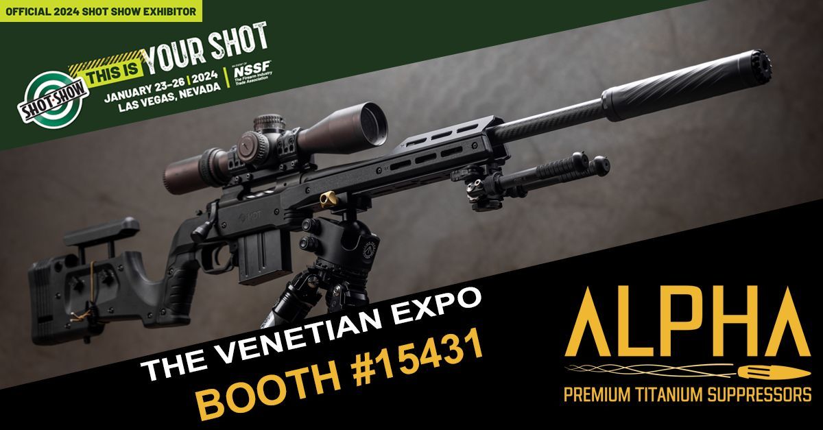 Aaaand we are live at #SHOTshow24! The smart play is run straight to booth #15431!