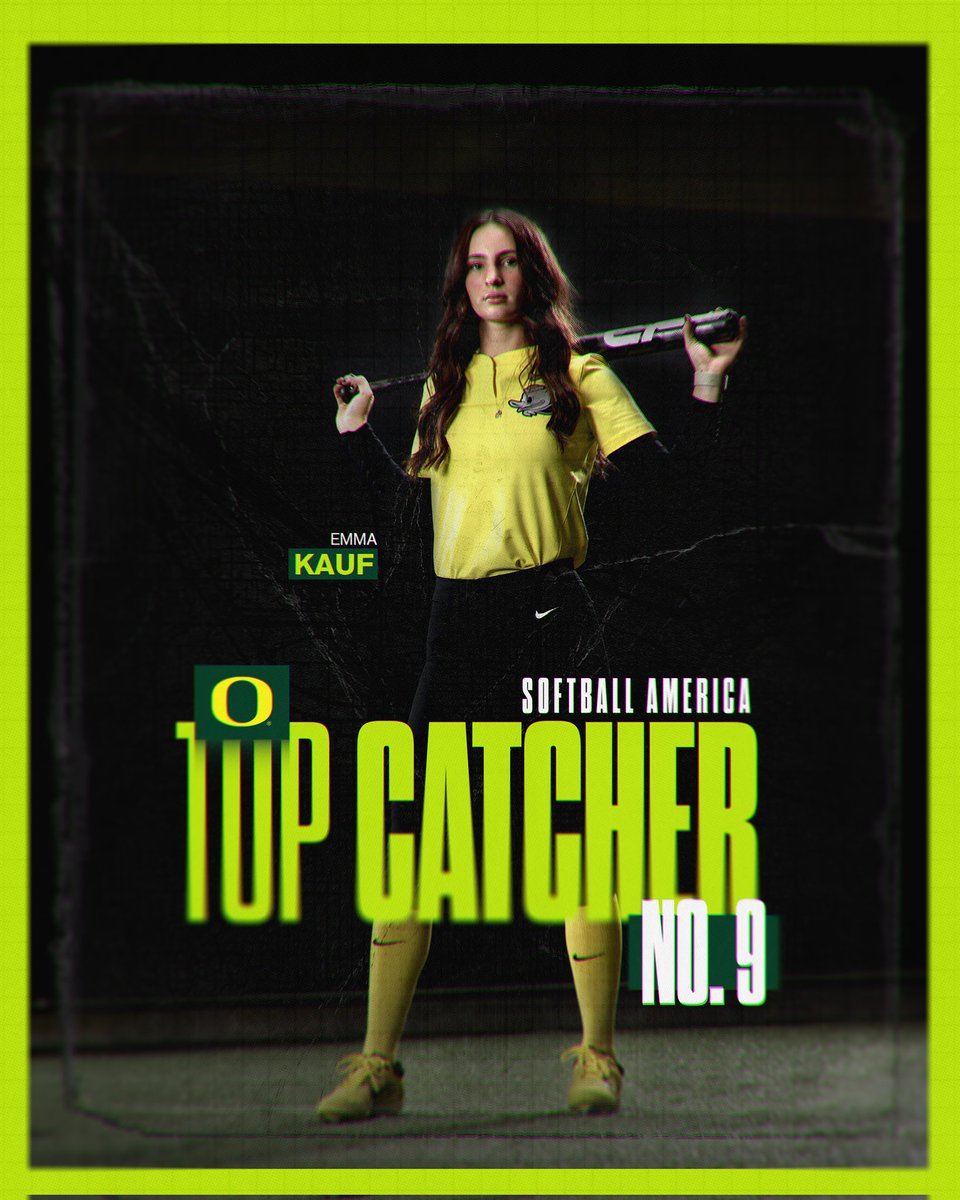 One of the best behind the plate!

Can't wait to see what <a href="/EmmaKauf/">Emma Kauf</a> does this season.

#GoDucks | #Version6