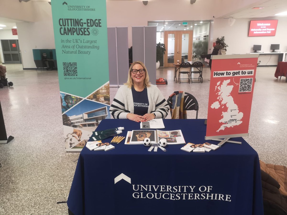 Great to be at the <a href="/SenecaPathways/">Academic Pathways at Seneca Polytechnic</a> fair today meeting students and talking about options to study with us in the UK at <a href="/uniofglos/">University of Gloucestershire</a> #senecapathways