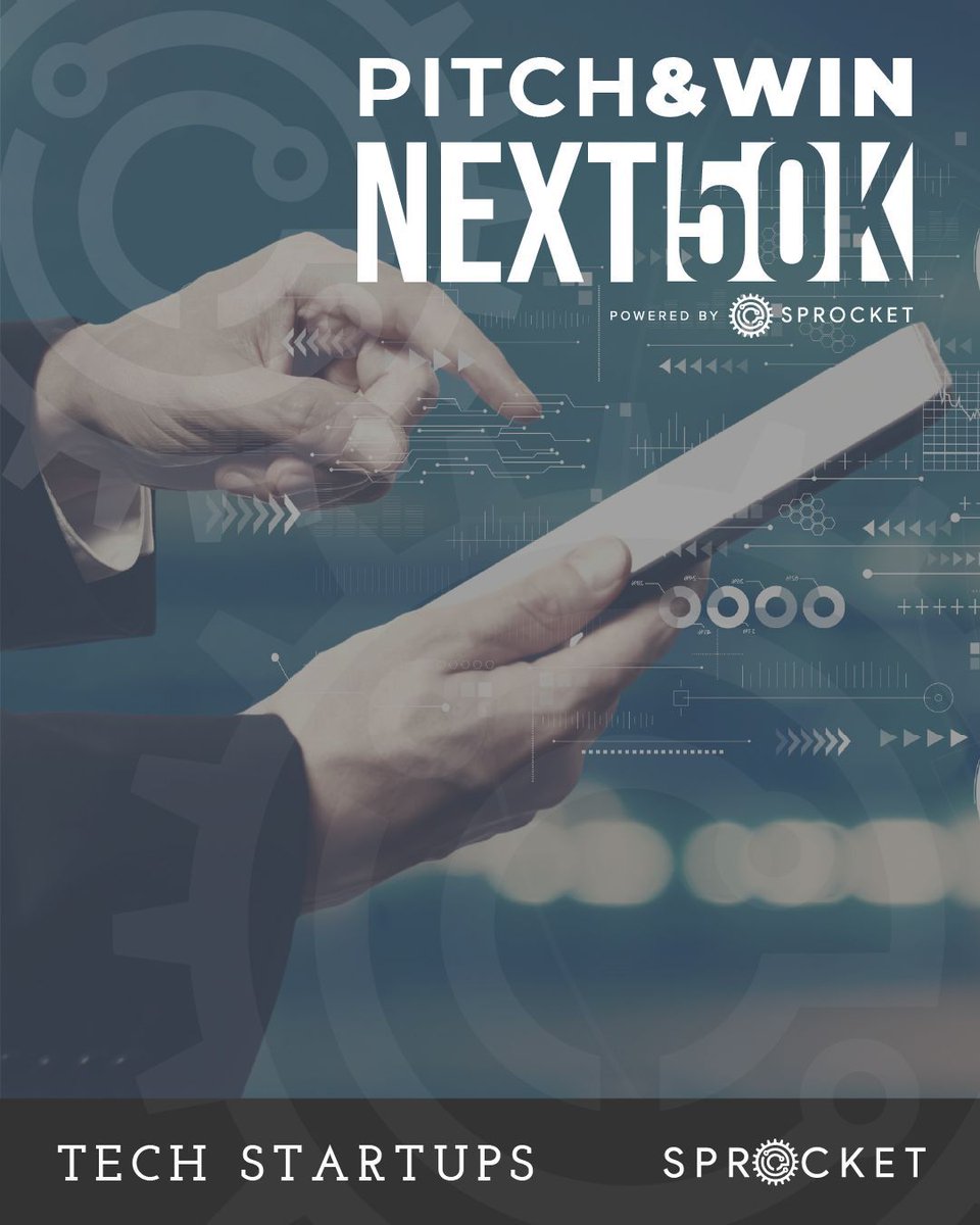 ⌛ The clock is ticking, applications are open for the next couple of weeks! Don’t miss your chance to be a part of the Next50K Startup Pitch Competition. Apply now at sprocketpaducah.com/next50K! #TechStartups #Next50K #StartupGrowth
