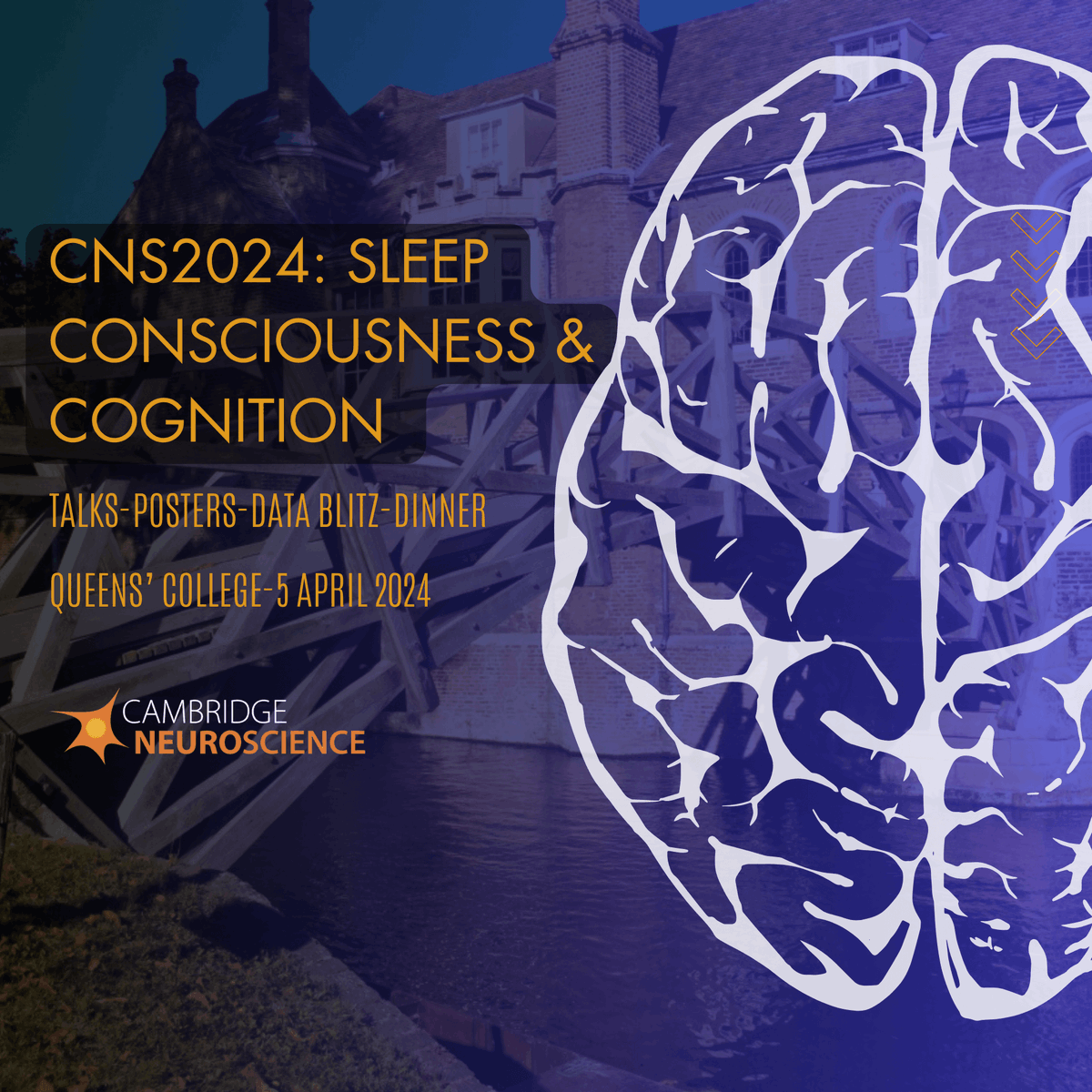 Exciting news....watch this space! Programme announcement and registration....coming soon - Our annual highlight! 'CNS 2024: Sleep, Consciousness & Cognition' 😴🧠🤔 #CamNeuro2024