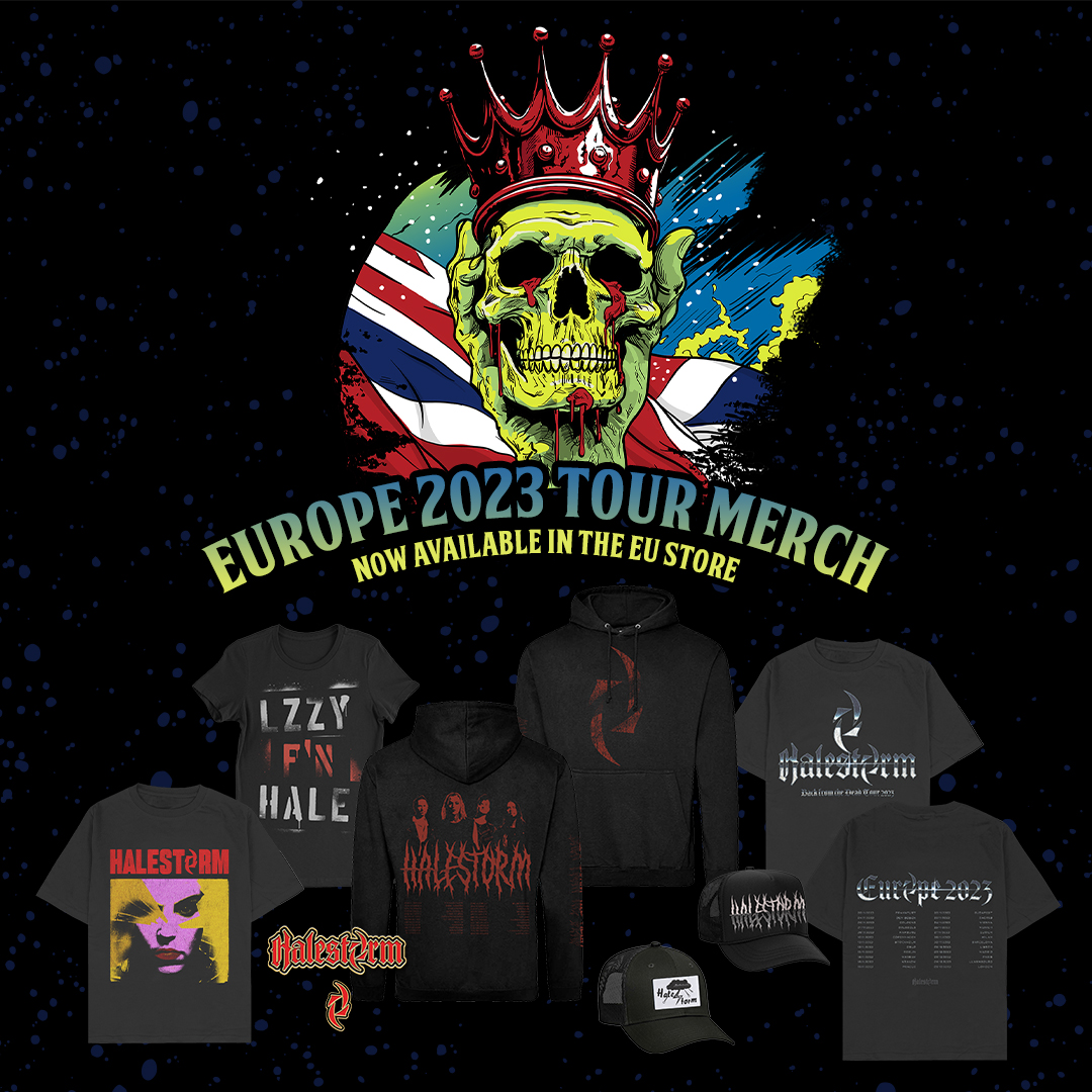 Our 2023 European Tour merch is now available online! Go shop you Freaks!