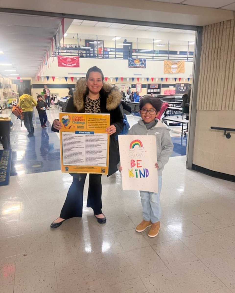 HewittElem's tweet photo. KClub is spreading kindness this week at Hewitt by greeting students in the morning and getting them pumped for The Great Kindness Challenge Week!!
#greatkindnesschallenge #KidsforPeace #KindnessMatters #OOLYcreatekindness https://t.co/SWYGLqiKve