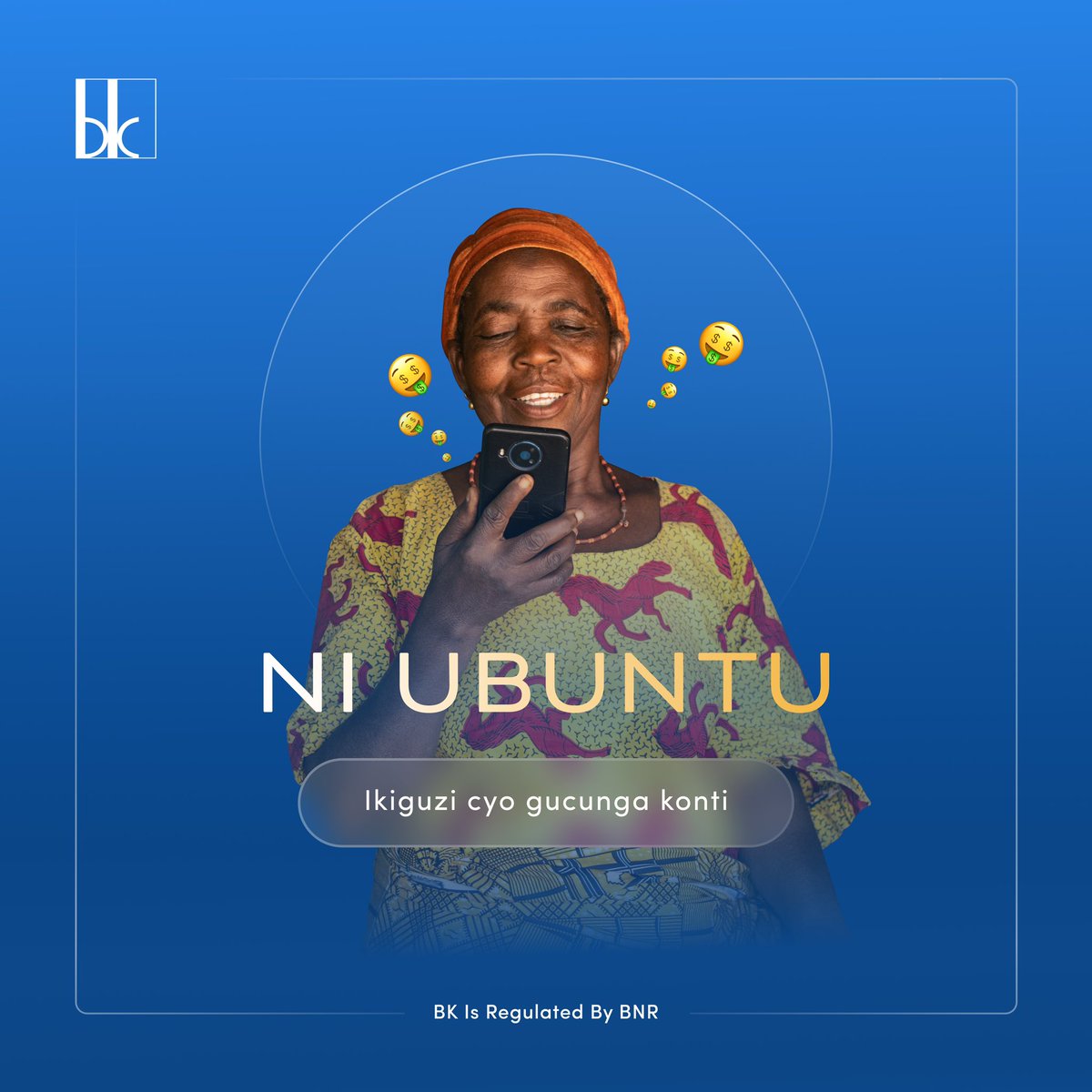 BankofKigali's tweet photo. Uko isi itera imbere ni ko na Serivisi z’imari zirushaho gutera imbere. Muri Banki ya Kigali twahisemo kugeza izi serivisi ku bantu bose kandi mu buryo buhendutse. Guhera kuri itariki ya 22 Mutarama 2024, Ikiguzi cyo gucunga konti ndetse n’icyo kubikuza sheki itari iyawe NI UBUNTU.