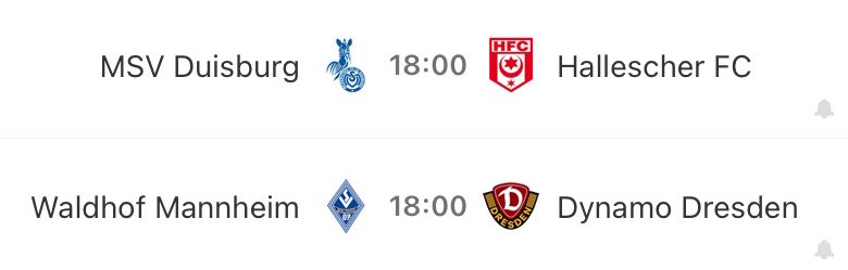 The football is coming back thick and fast, well in the #3Liga at least.

Dynamo Dresden have a good opportunity to bounce back from defeat against Mannheim.

HFC can really push on away from the drop zone with victory at second bottom Duisburg.

#MSVHFC #SVWSGD