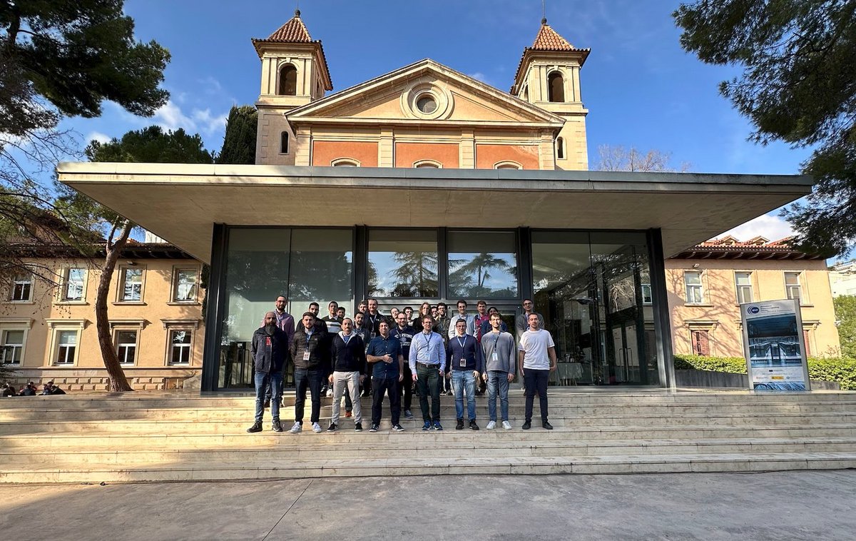 A productive @cloudskin2023 project meeting has just begun with our amazing partners in Barcelona! 🚀 Interesting discussions, shared visions and next steps. Thanks @BSC_CNS for hosting us! 👌