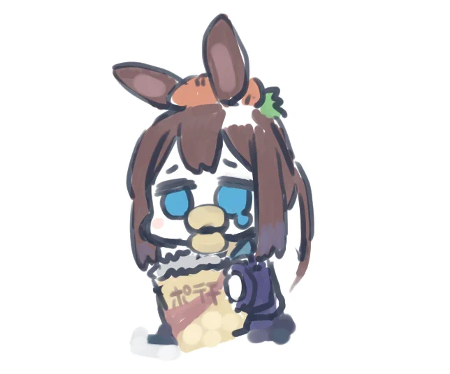 #同じ人が描いた温度差が凄い絵を貼る