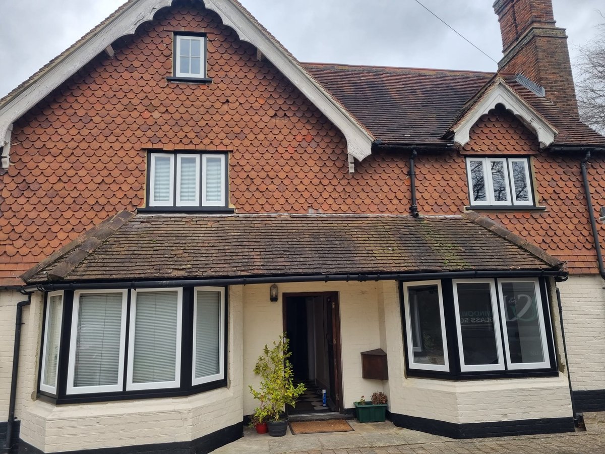 Beautiful new timber casement windows from the Timber Windows Listed range were approved and installed at this wonderful, 17th century, Listed property in Guilford, formerly a doctor’s surgery.

A mixture of flush casement &amp; cottage casement windows were installed.

#pandpglass