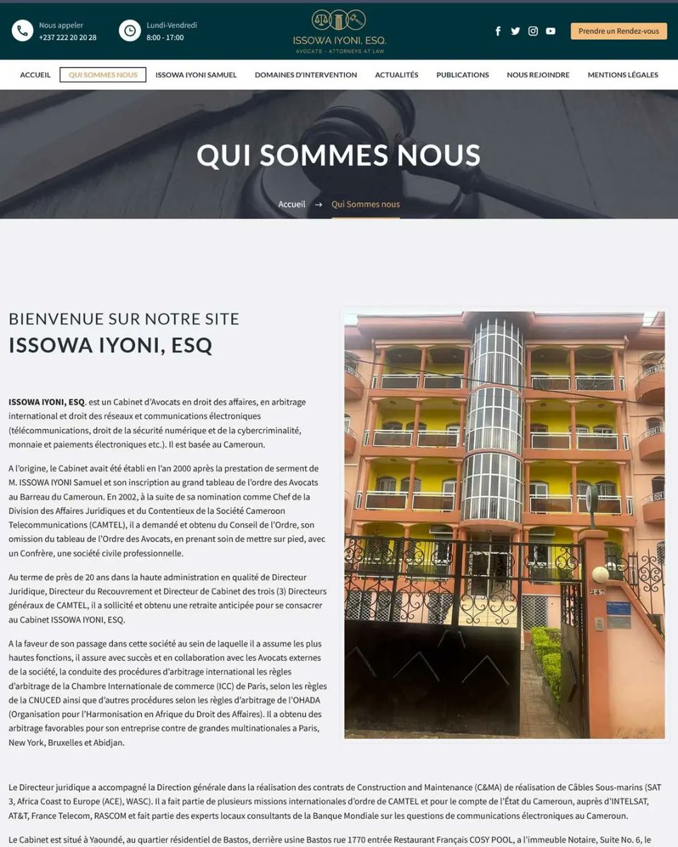 WebFreeCm's tweet image. Faites le choix de créer votre site web pour gagner en visibilité sur internet et rentabiliser votre activité.

webmaster-freelance.cm
 wa.me/237696986083
 𝒓𝒂𝒐𝒖𝒍𝒄𝒉𝒆𝒖𝒅𝒋𝒊𝒐@𝒘𝒆𝒃𝒎𝒂𝒔𝒕𝒆𝒓-𝒇𝒓𝒆𝒆𝒍𝒂𝒏𝒄𝒆.𝒄𝒎

#web #webmaster #Digital #DigitalMarketing