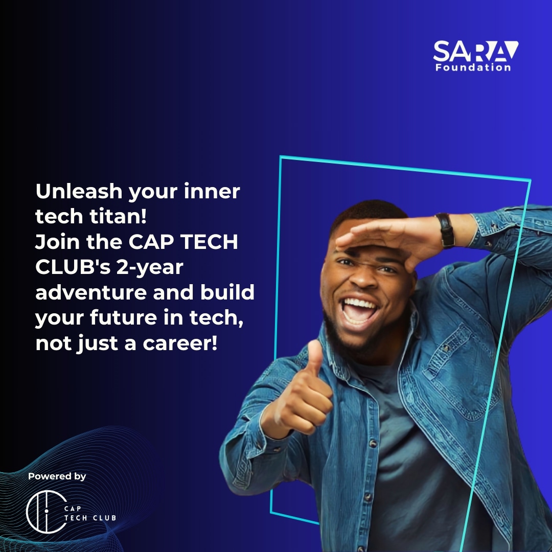 Calling young African tech talents! Join CAP TECH CLUB's 2-year program & master tech skills, build innovative solutions, & become a leader. Apply now & launch your tech journey! #CAPTechClub #TechEmpowerment #AfricaRising #FutureFounders

Cedis Opay Tacha Dikeh Nurses