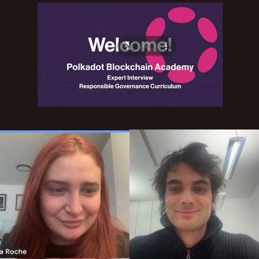 Did you miss the latest Polkadot Blockchain Academy?

No worries! Join us for our upcoming Block&amp;Wine event, where you'll get a deep dive into the latest developments.

It's <a href="/nathalie_aryana/">Nathalie Boyke</a> (web3 foundation) and <a href="/alice_und_bob/">Alice und Bob</a> (Polkalytics <a href="/MangataFinance/">Andy</a>), both promise