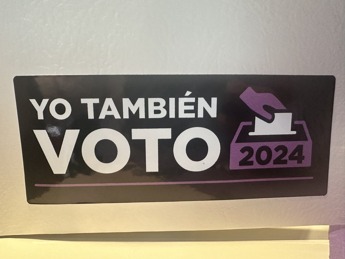 kdartigues's tweet image. Estoy MUY contenta porque hoy comenzamos el proyecto más ambicioso del año: #YotambienVoto2024 con el que visibilizaremos la importancia de las pcd en esta elección.