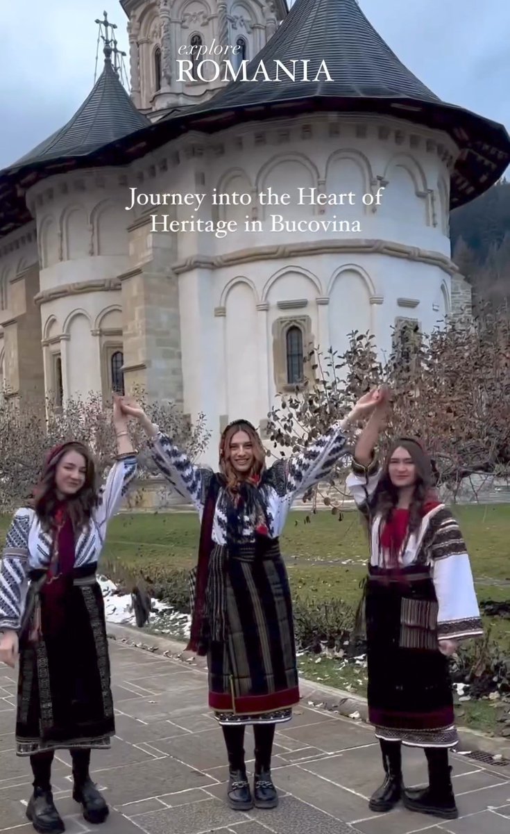 Travel_2Romania's tweet image. Ever wondered what time travel feels like?Nestled in the northern part of #România,#Bucovina is a tapestry of #monasteries,each a canvas of history&amp;amp;devotion.
Here,amidst these spiritual sentinels,the traditional textiles of the region aren't just fabric; 
1/2
#TraveltoRomânia