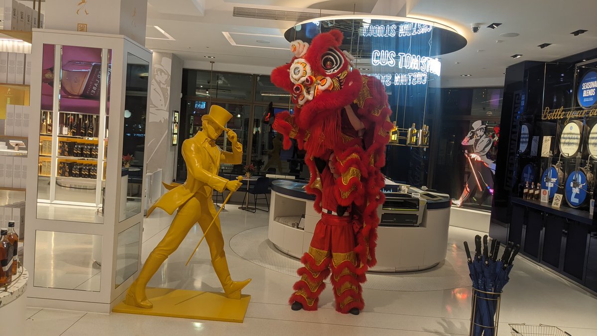 First CNY performance yesterday at the Johnnie Walker Experience!