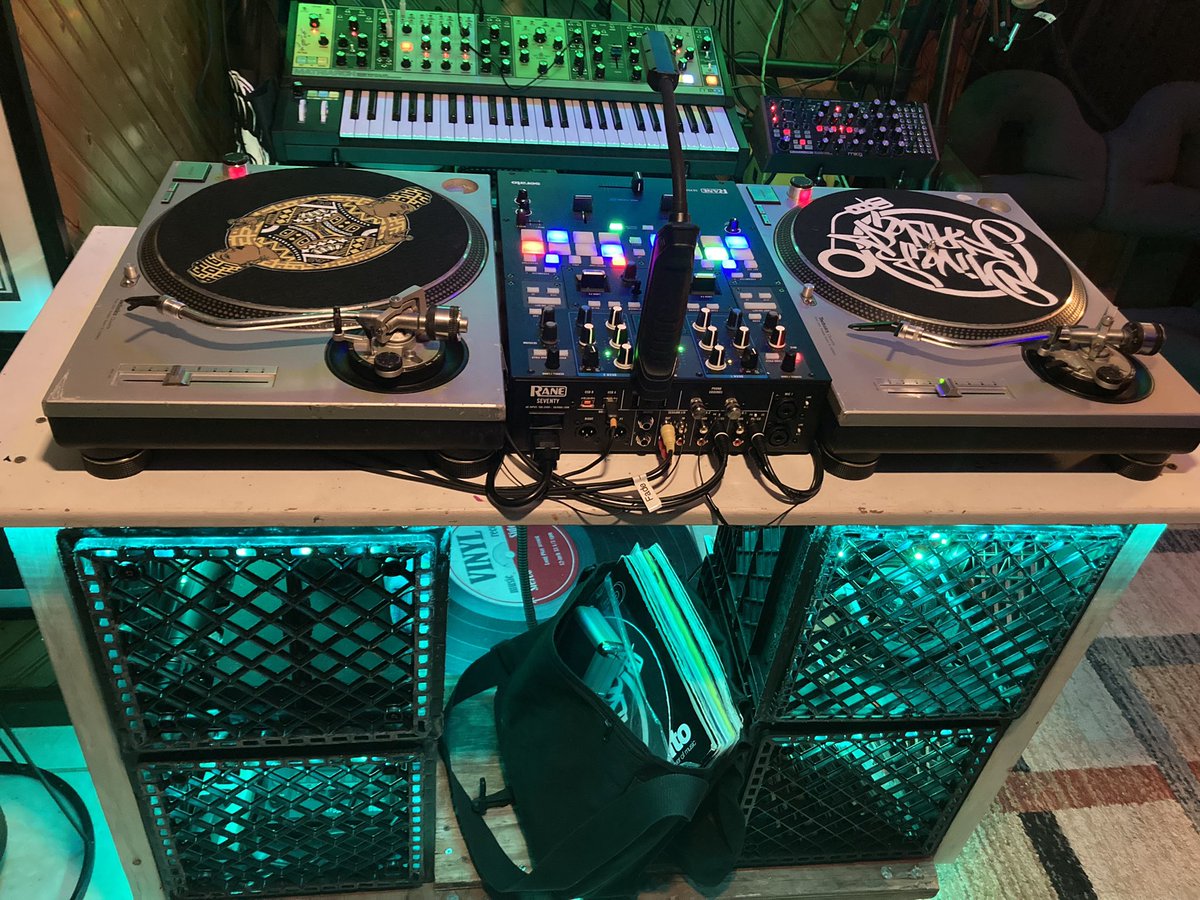 My new DJ table. Video on Instagram @oliverfade 

#OliverFade #DJOliverFade #djlife🎧 #MusicProducerLife #MusicStudioLife #MusicSaves #dreambigger #CreativeRageCompany #toolsOfTheTrade #Music #DJ #DiscJockey #milkCrates #homemade #DIY #crate #Creation #Invention #OneofAKind