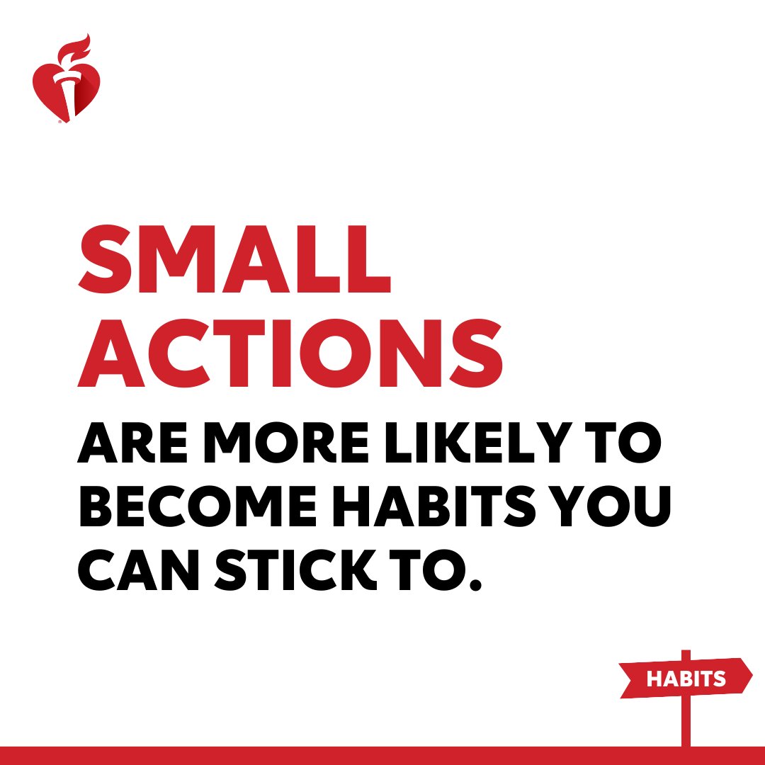 Big results don’t require big changes. Say you want to meditate to help you sleep better. Start with a habit of one deep breath when you lie down. Soon it will become automatic and you'll be ready to add another small habit on your way a full bedtime meditation. #HealthyHabits