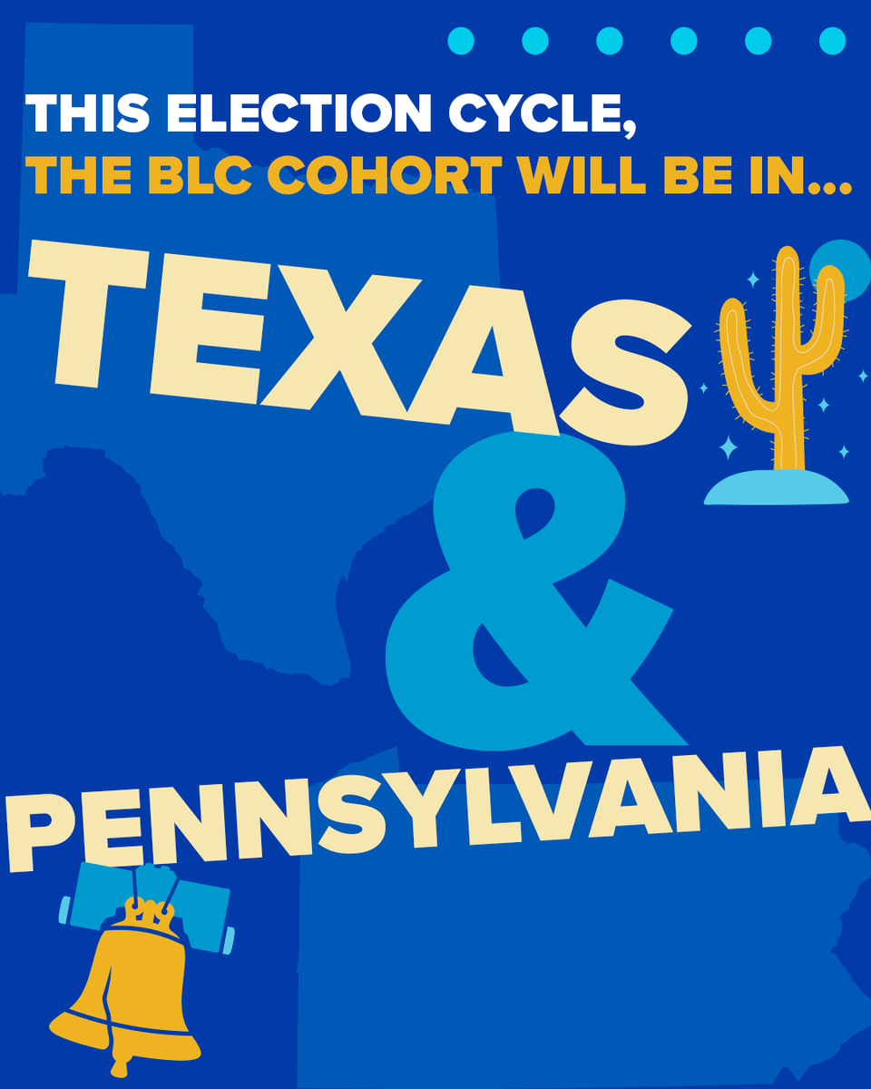 We’re excited to announce our 2024 partners - Texas and Pennsylvania! We can’t wait for the 2024 BLC cohort to manage races in these two great states and work with @txhdcc and @pahdcc. 🤠🔔