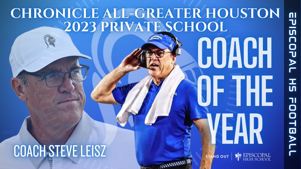 Congratulations, @CoachLeisz! Yet another Coach of the Year honor! #KnightsStandOut