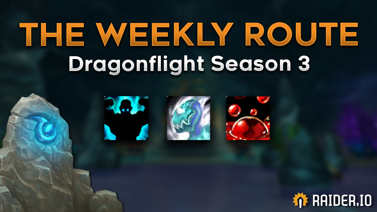RaiderIO_WoW's tweet photo. Happy Buffs Day - Time for The Weekly Route!

📜 https://t.co/Om7ZhOc3Eh

This week's affixes are:

💪 Fortified
👻 Incorporeal
🔴 Sanguine https://t.co/5CqL5P3HRz
