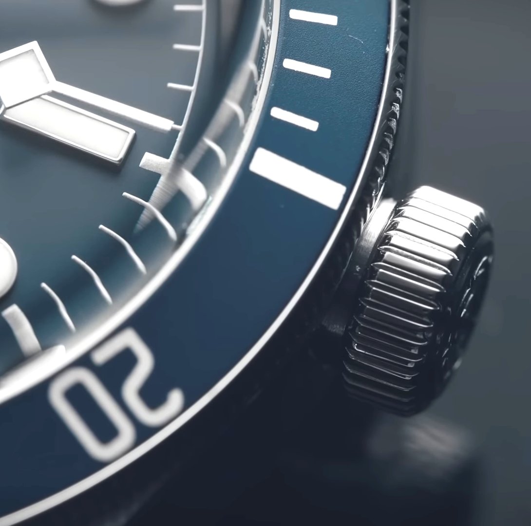 The Tudor Black Bay 58 M79030B

~ Functions: 60-Minute Bezel 
~ Case: 39mm – Stainless Steel – 11.9mm Thick
~ Water Resistance: 200M
~ Movement ( Caliber MT5402 ) 70-Hour Power Reserve – Automatic – 28,800 vph Frequency – 27 Jewels
~ MSRP: £3,350