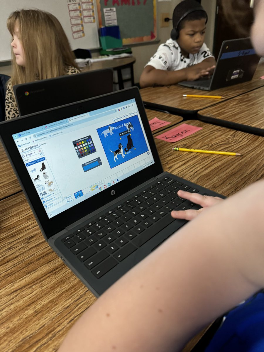 Loved teaching 3rd graders how to use <a href="/storyjumper/">StoryJumper</a> to create their own books. I can’t wait to see their published work. #futureauthors <a href="/WISDMeador/">Meador Elementary</a> <a href="/WISDiCoaches/">Willis ISD iCoaches</a>