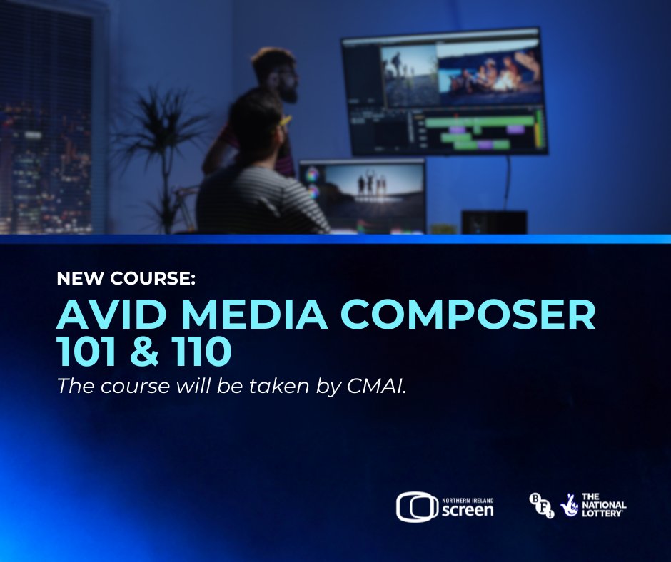 New Training!

Master Avid Media Composer with confidence with AVID MEDIA COMPOSER 101 & 110 courses led by CMAI, as part of the SCREEN skills cluster👉 ow.ly/Pu1L50Qpulo

#AvidMediaComposer #FilmEditing #VideoProduction #CertificationCourse #BFI #ScreenCluster #NIScreen
