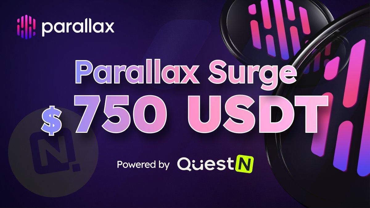 parallaxfin's tweet image. 🌟 Parallax Surge: Celebrating Milestone with $750 Giveaway 🌟

As we mark the one-month of CALM launch, we&apos;re thrilled to share our journey with you through a $750 $USDT giveaway on #QuestN!

⏰ Jan 23 - Feb 6, 2024
🎁 $75 USDT for 10 winners
🌟 Boost Your Odds by Referring…