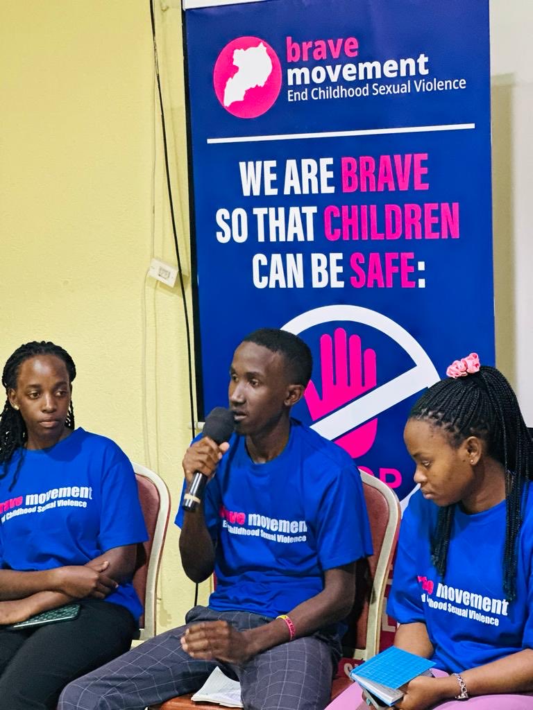 We are Brave so that Children can be safe:
We call upon young people to open up and report cases of Abuse and Exploitation:
Remember you can make use of the Child Helpline @Sauti116 and Report:
#BeBrave #InspireHer @bebraveGlobal #EndSGBV in your community: ⁦@Makerere⁩