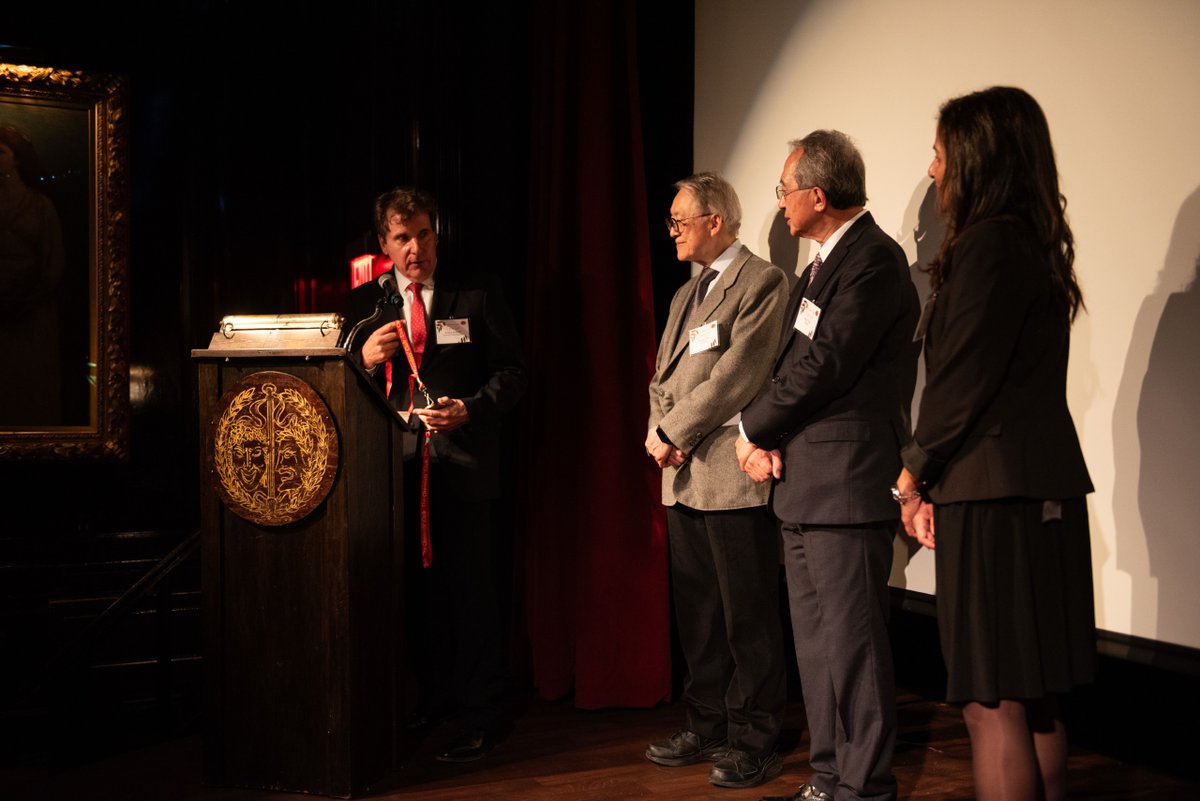 Westlake co-founders, President &amp; CEO Albert Chao, and Chairman of the Board James Chao, were honored to receive The Chemists' Club's Winthrop-Sears Medal, awarded to those who have contributed to the sciences &amp; humanity through innovation &amp; entrepreneurship.