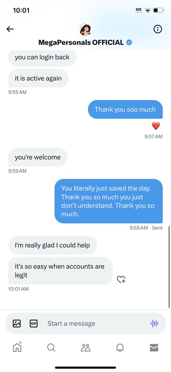 CynamonBunz's tweet photo. @Mega_Personals they literally saved the day. Thank you https://t.co/cP5JQ2oTUD