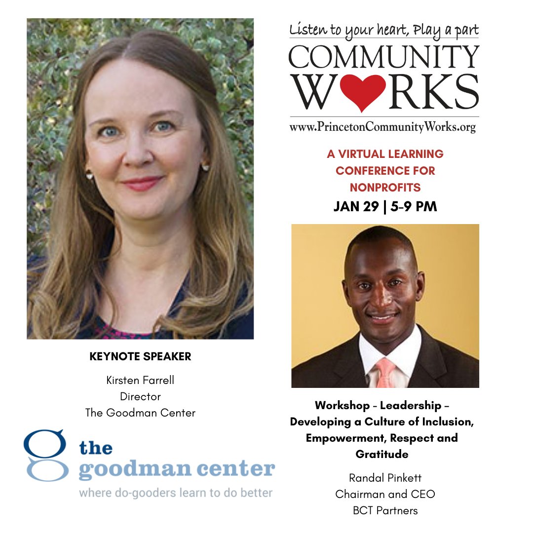 Keynote and recently announced speaker! Don't miss out on Princeton Community Works 2024!!! princetoncommunityworks.org #nonprofit #nonprofitconferences