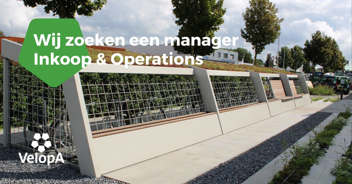 𝗠𝗮𝗮𝗸 𝗶𝗺𝗽𝗮𝗰𝘁 𝗲𝗻 𝘃𝗲𝗿𝘀𝗰𝗵𝗶𝗹 𝗯𝗶𝗷 𝗩𝗲𝗹𝗼𝗽𝗔 𝗮𝗹𝘀 𝗠𝗮𝗻𝗮𝗴𝗲𝗿 𝗜𝗻𝗸𝗼𝗼𝗽 𝗲𝗻 𝗢𝗽𝗲𝗿𝗮𝘁𝗶𝗼𝗻𝘀. Als jij van ondernemen houdt, waarde hecht aan korte lijnen en snel schakelen, kom dan ons team versterken: bit.ly/3O9NME4 #vacature