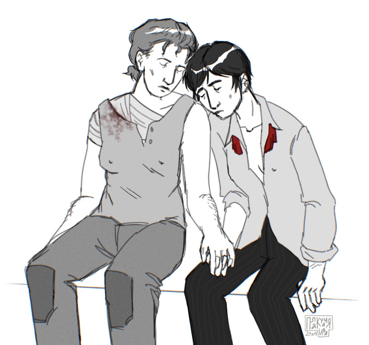 Я вообще делаю, что хочу
Хочу фем бакаруспиков
Рисую фем бакаруспиков 

#burakhovsky #бакаруспик #морутопия #pathologic2 #pathologic