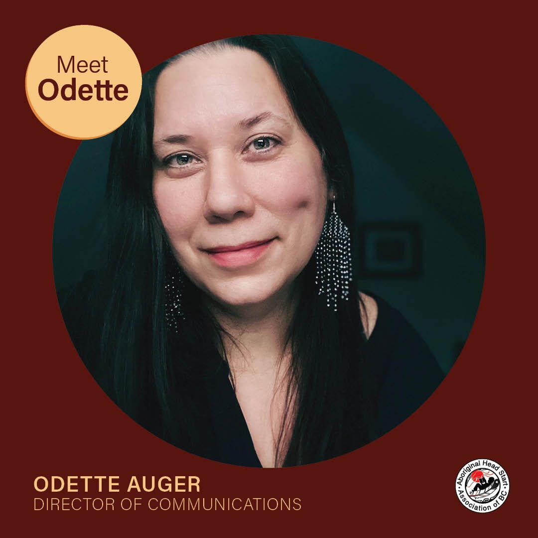 Our new Director of Communications, @OdetteAuger (Sagamok Anishnawbek) lives on Klahoose territory. 'I believe using our voice is the most important thing we can do right now.' Odette is also a journalist, storyteller, and former ECE!