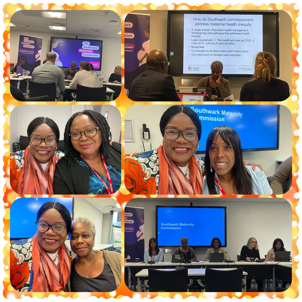Insightful discussions and presentations at the Southwark Maternity Commission set up by @evenor23, Southwark’s Cabinet Member for Health & Wellbeing -Lisa presented brilliantly for @KingsCollegeNHS. Lots of work to do in SEL but we are on a journey #equityinmaternityservices
