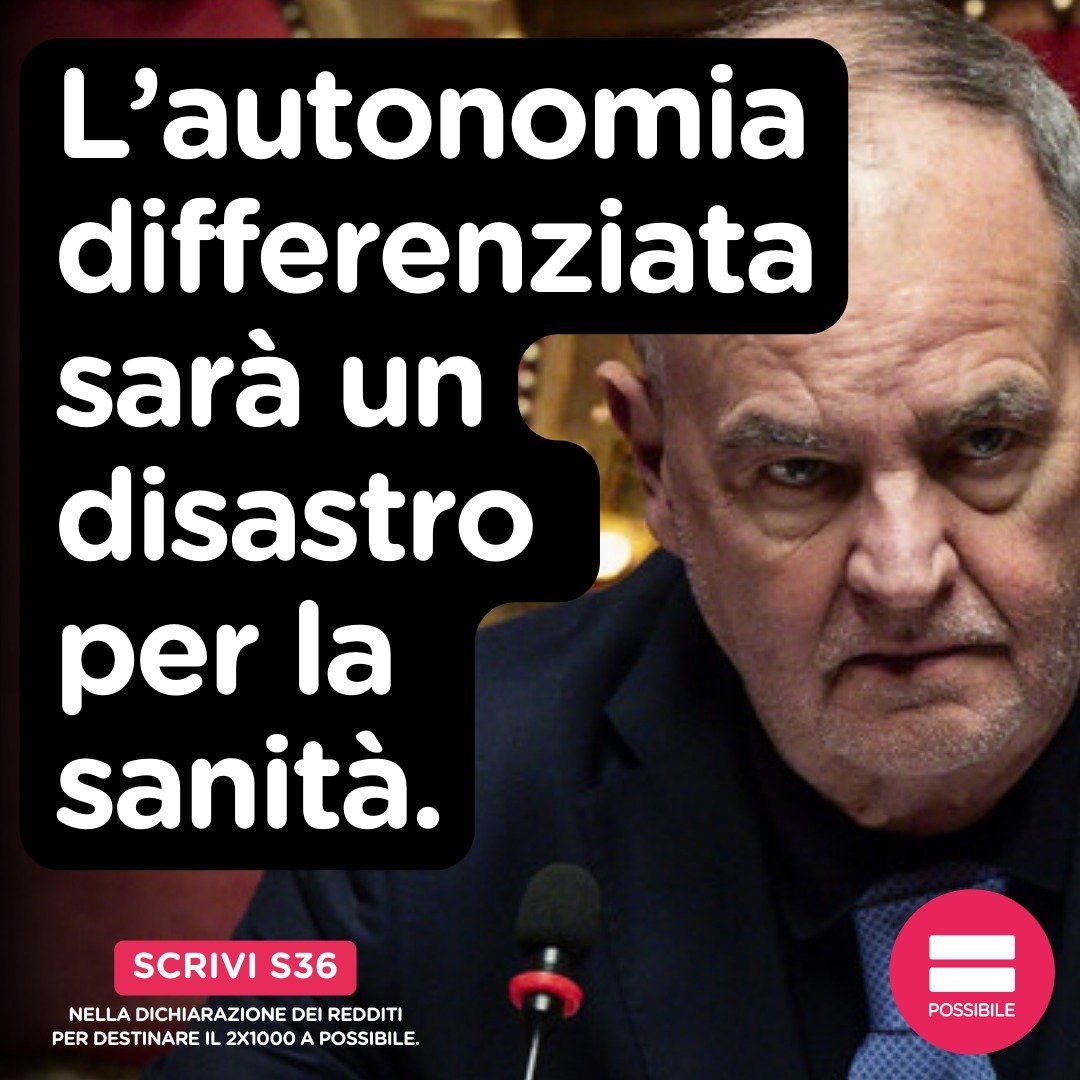Con l'arrivo in Senato della discussione sull'#autonomiadifferenziata si compie un altro passo verso l'approvazione di un DDL che aumenterebbe le disuguaglianze tra le regioni del nord e del sud. 1/n