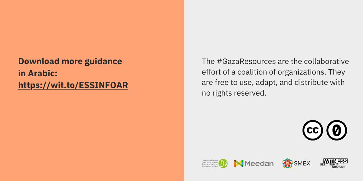 witnessorg's tweet photo. #OSINT #FactChecking

Did you know that data from #SocialMedia platforms can be analyzed for their evidentiary value using various tools &amp; techniques?

Check out #GazaResources &amp; help #FortifyTheTruth!

https://t.co/rIvmUlGHiV

#CeasefireNOW 🇵🇸 https://t.co/IQ8J4Ke9nG
