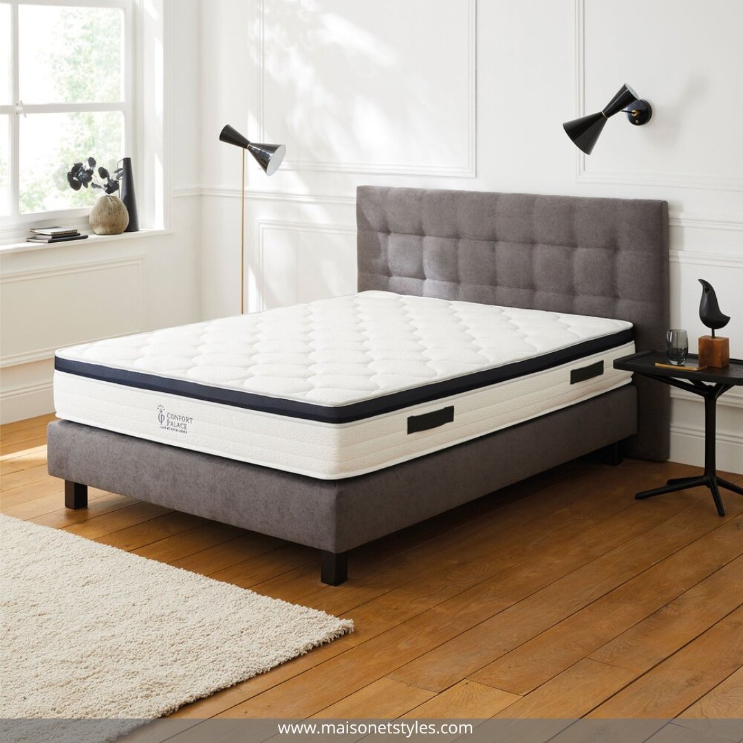 MaisonetStyles's tweet photo. Redéfinissez le sommeil et le confort en choisissant notre literie CONFORTPALACE. Profitez des soldes et des promos exceptionnelles sur cette gamme... 💤

#maisonetstyles #literie #matelas #confort #deco #decoaddict https://t.co/Xz6knOojt8