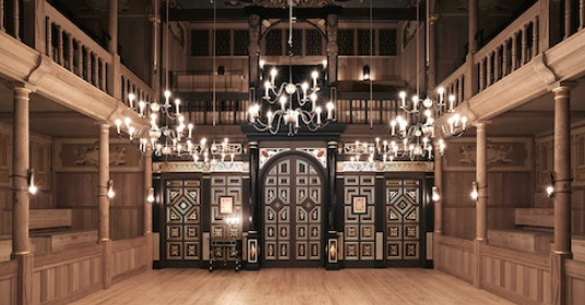 SophieAMitch's tweet photo. Finally experienced theatre at the #Wanamaker @The_Globe - it really is so beautifully intimate &amp; this production of #Ghosts felt like being in the womb/belly of the beast. The luscious red velvet flooring a perfect metaphor for life's constant temptations. https://t.co/MXfVtYfK9z