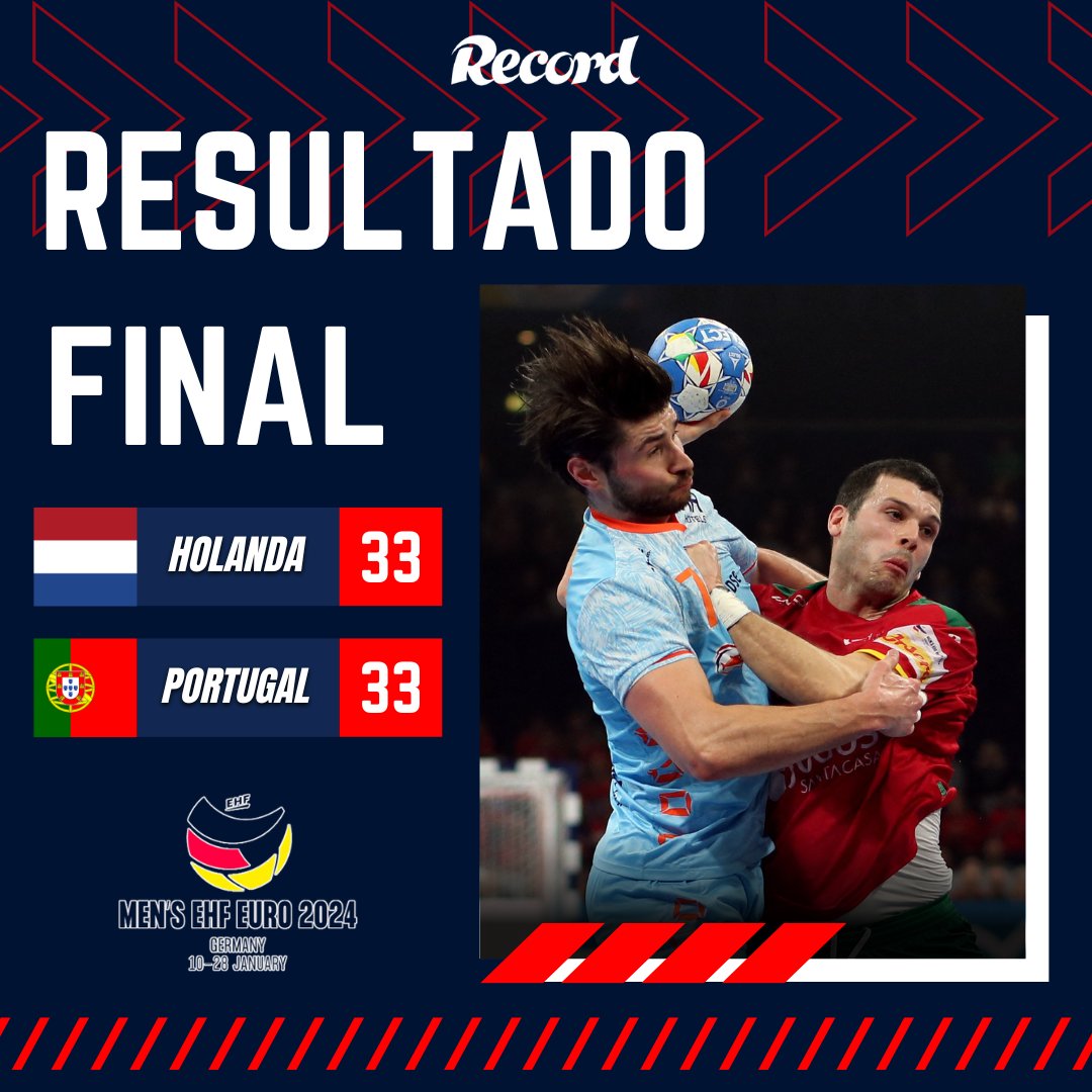 Record_Portugal's tweet image. 🇵🇹 Portugal empata com a Holanda e contas para o pré-olímpico ficam em aberto

#portugal #holanda #paisesbaixos #netherlands #handball #andebol