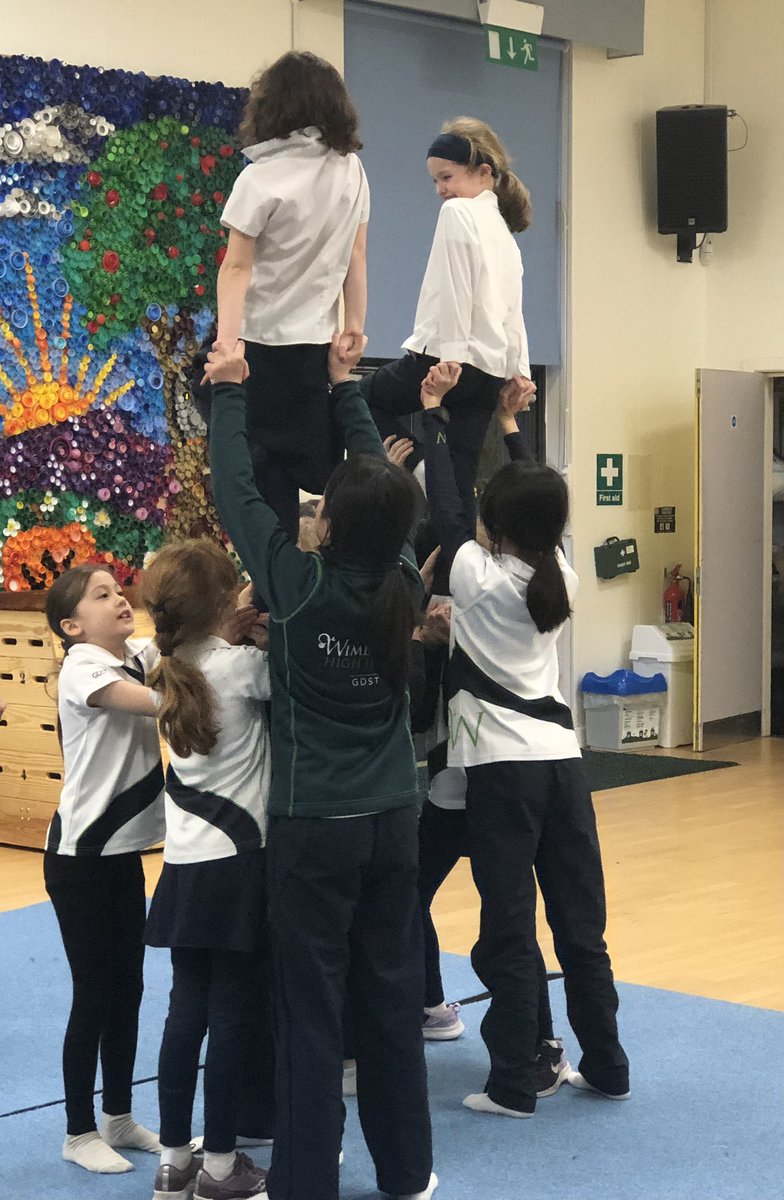 #Year4WHS and #Year5WHS are doing a fantastic job practicing their lifts at Gym Squad!
