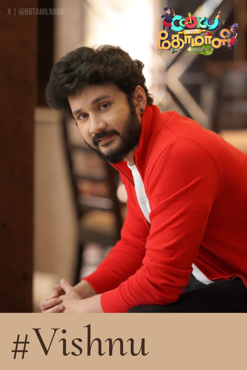 JeyVamos's tweet image. #Vishnu in #CWC5 😎❤️ 

#BiggBossTamil7