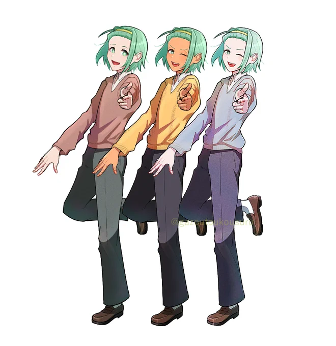 ちょこちょこ立ち絵使いまわしてる幼馴染ロボ