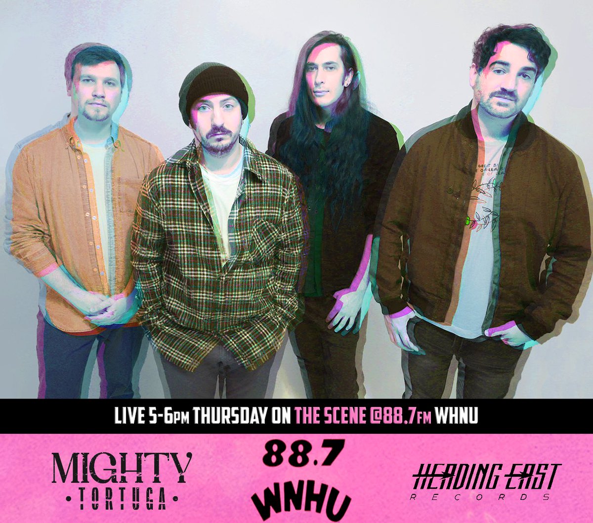 Tune in Thursday to The Scene At 7 on WHNU, we’ll be talking to Nathan about our new single, some upcoming shows, and a whole bunch more! Cya there!