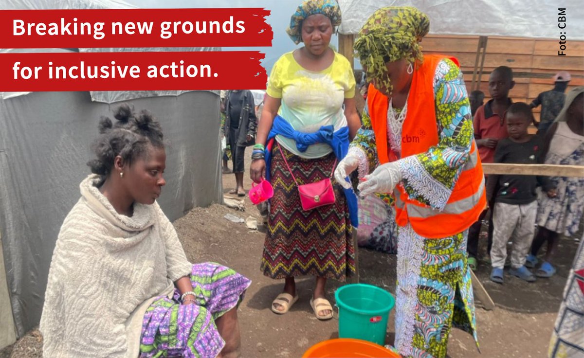 As we gear up for #WorldNTDDay, CBM and partners are proud to support the DRC national NTD programme, reaching community members never reached before by providing Morbidity Management and Disability Prevention services in an IDP camp setting in Goma.
#BeatNTDs #InclusiveHealth