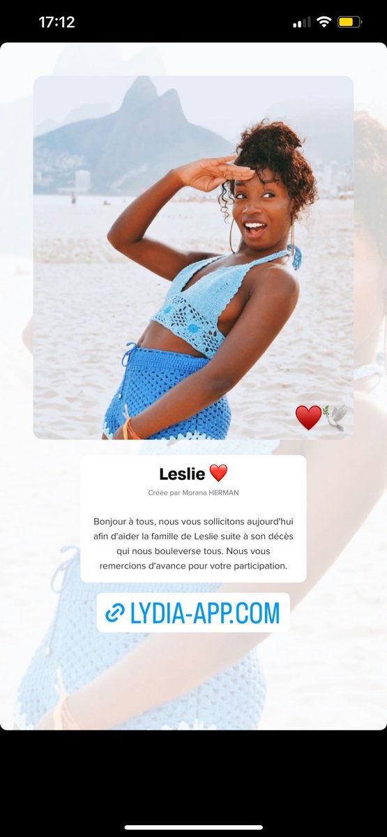 isthatonx's tweet photo. Je viens d’apprendre le décès Leslinha Luberto, j’aimais bcp sa chaîne YouTube. Elle m’avait donné envie de visiter l’Amérique latine, j’avais d’ailleurs prévu de participer à l’un de ses voyages 😢 Qu’elle repose en paix 🕊️ https://t.co/bs4DJmKx4D