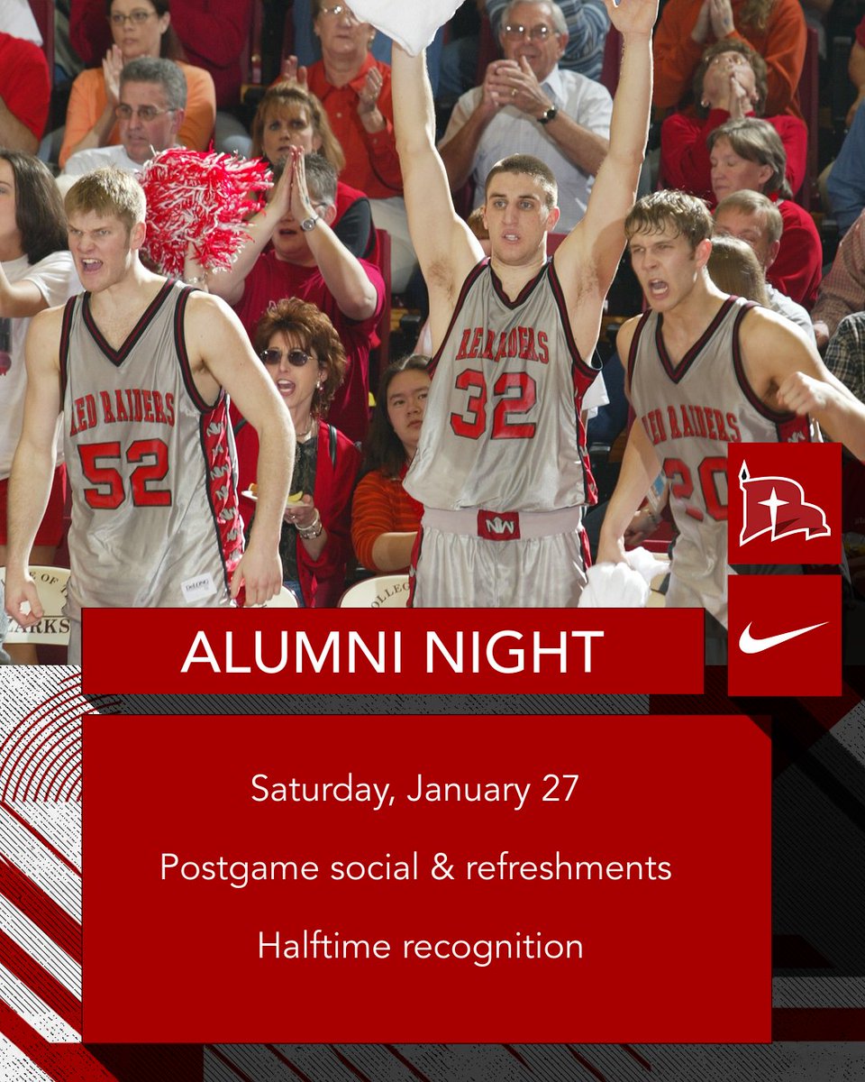 𝑨𝑳𝑼𝑴𝑵𝑰 𝑵𝑰𝑮𝑯𝑻 !

All former Northwestern Basketball players will receive free admission this Saturday, January 27th.  

#TRADITION
