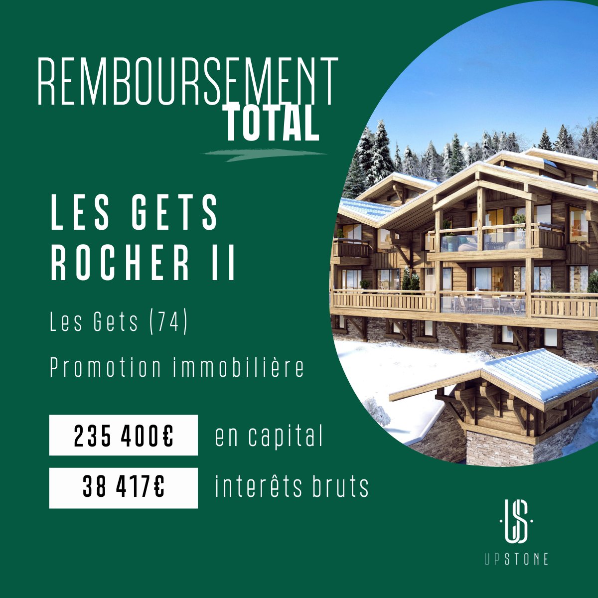 [ ACTUALITÉ REMBOURSEMENT ]

Bravo aux investisseurs qui ont reçus leur remboursement final sur le projet Les Gets Rocher II - Elodge ! 🚀

#crowdfunding #immobilier #remboursement #investissement